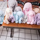 Плюшевая игрушка, мягкая игрушка, кукла, детский спутник для сна, милая плюшевая кукла с длинными ушами, детский подарок