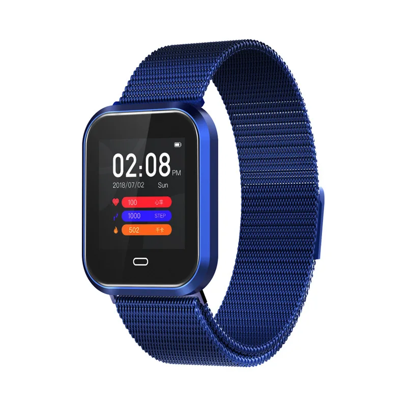 Умные часы Q7 Gsport для мужчин и женщин сенсорные пульсометр артериальное давление