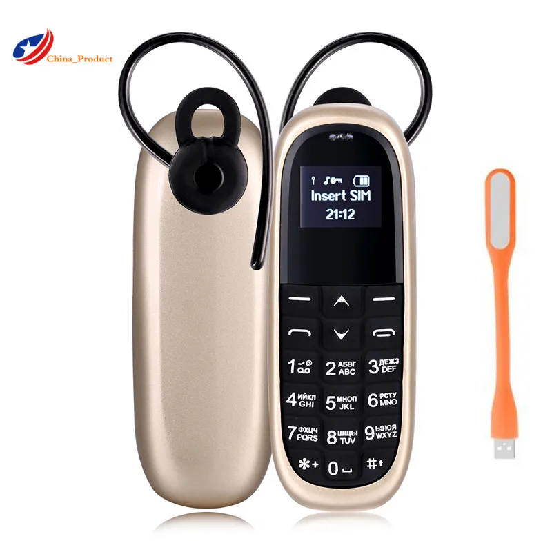 10 шт./партия AEKU KK1 громкой связи Bluetooth Dialer Мини Мобильный телефон Низкое излучение для студентов детей Pregnants PK BM50 Celular
