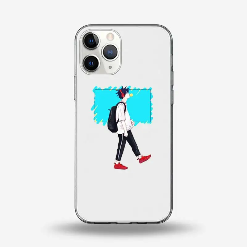 

Jujutsu Kaisen Japanese Anime Phone Case Transparent for iPhone 6 7 8 11 12 s mini pro X XS XR MAX Plus custom protective shell