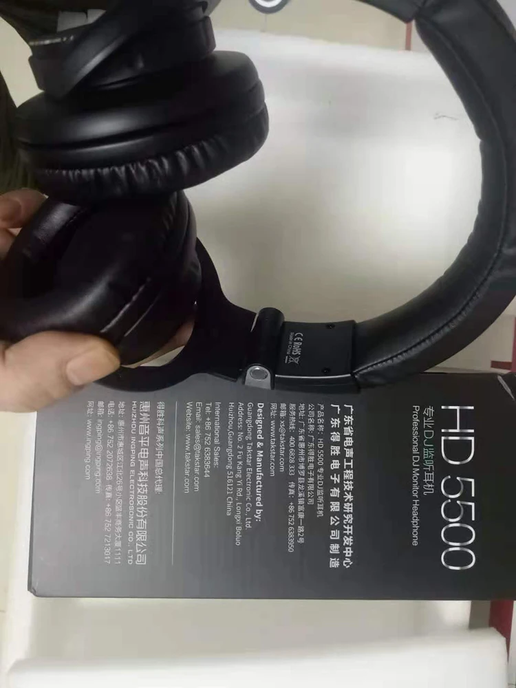 Стереонаушники Takstar hd 5500 Новые динамические стереонаушники профессиональные