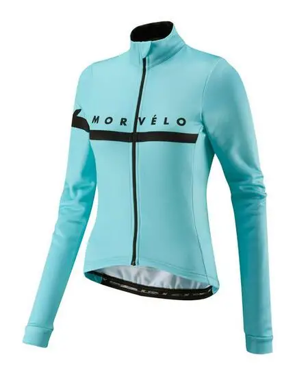 07 Morvelo осень длинный рукав Pro Велоспорт Джерси Женская одежда для велогонок спортивная одежда ретро велосипедный костюм, трико униформа - Цвет: 07