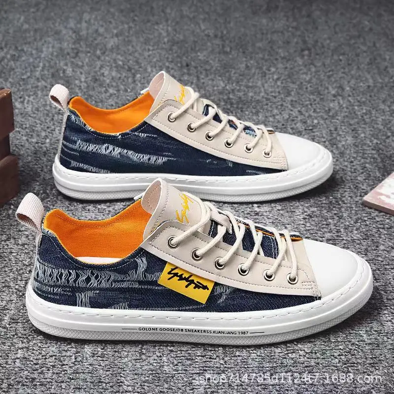 

Men's Vulcanized Shoes New Canvas Shoes Men Comfort Men Shoes Fashion Sneakers Men Casual Shoes Sneakers Male Footwear NanX518