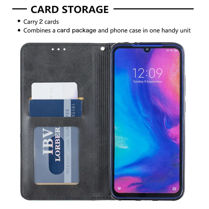 Xiaomi Redmi Note 7 Pro Чехол Магнитный кожаный тонкий чехол для Xiomi Redmi 7 7A Note7 7Pro Redmi7 флип-Стенд бизнес-чехол для телефона