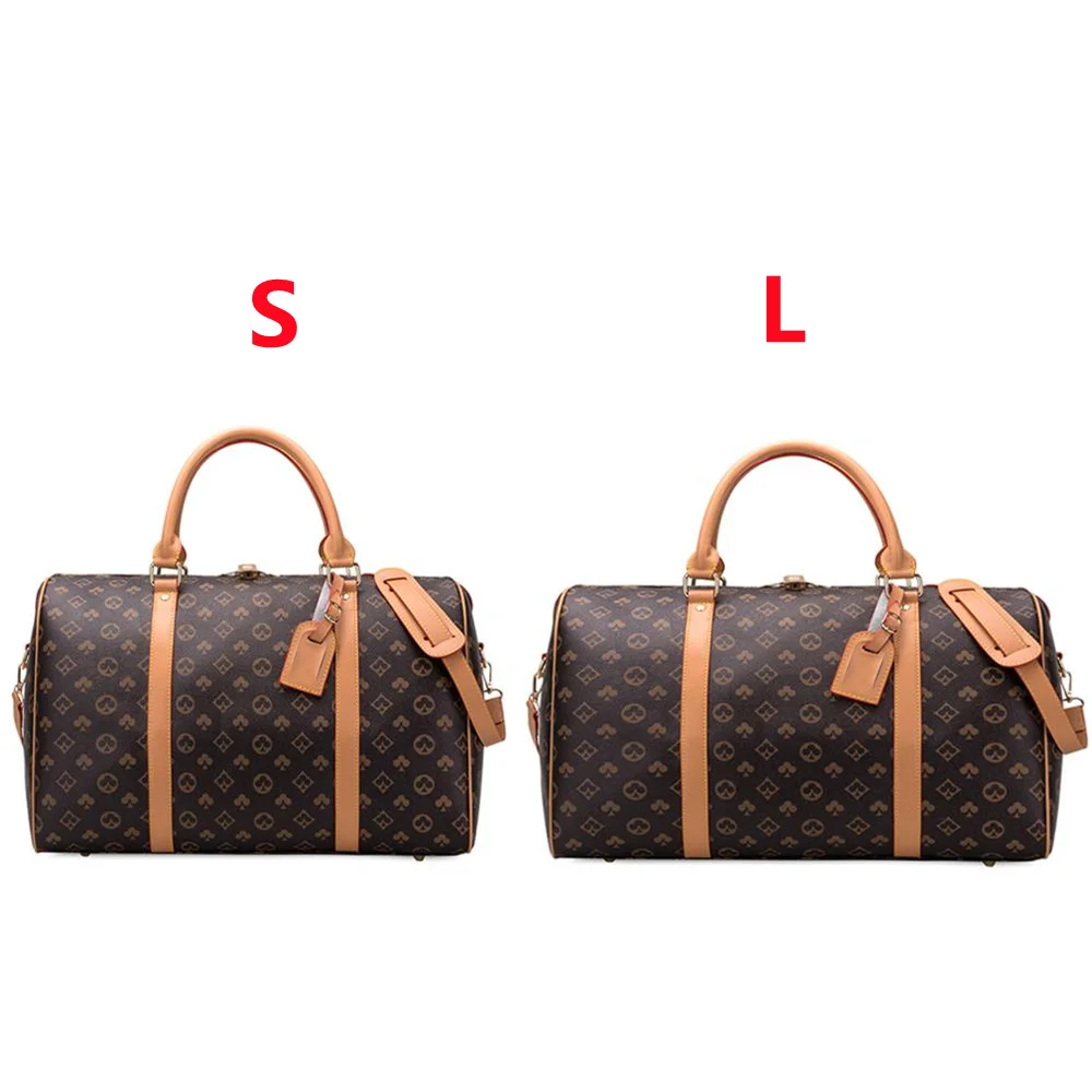 구매 여행 더플 가방 패션 럭셔리 남성 여성 피트니스 체육관 핸드백 짧은 여행 탑승 가방 휴대용 수하물 정리 골목 드 항해