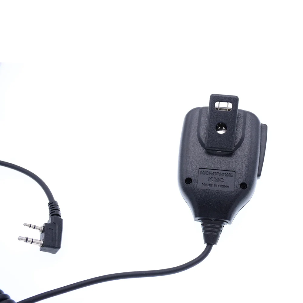 baofeng speaker 2 pin bf s112 3 5mm to 2 5mm handheld two way walkie talkie radio speaker mic uv 5r 888s free global shipping