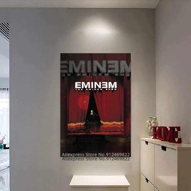 Музыкальные альбомы Эминема Постер и печать на холсте настенная живопись для