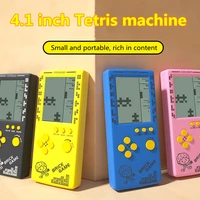 4 1 inch large screen tetris game console childrens nostalgic puzzle handheld portable game console