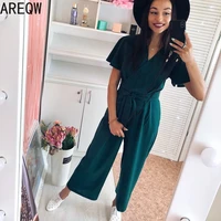 women rompers red jumpsuit 2021 new womens summer clothing jumpsuit overalls dropshipping