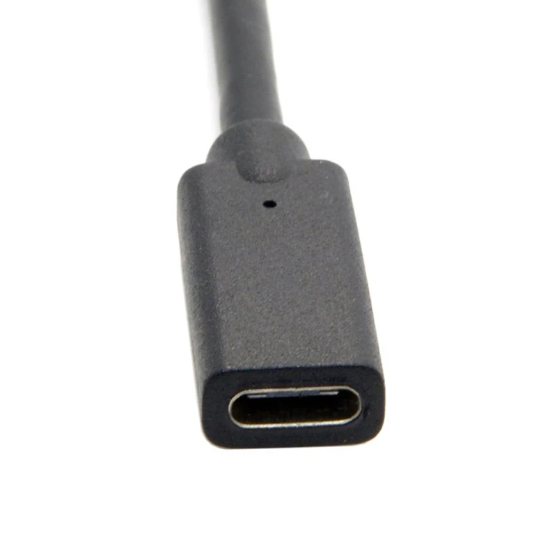 

90 Degree Right Angle USB 3.1 Type C Male To Female Extension Data USB-C Cable