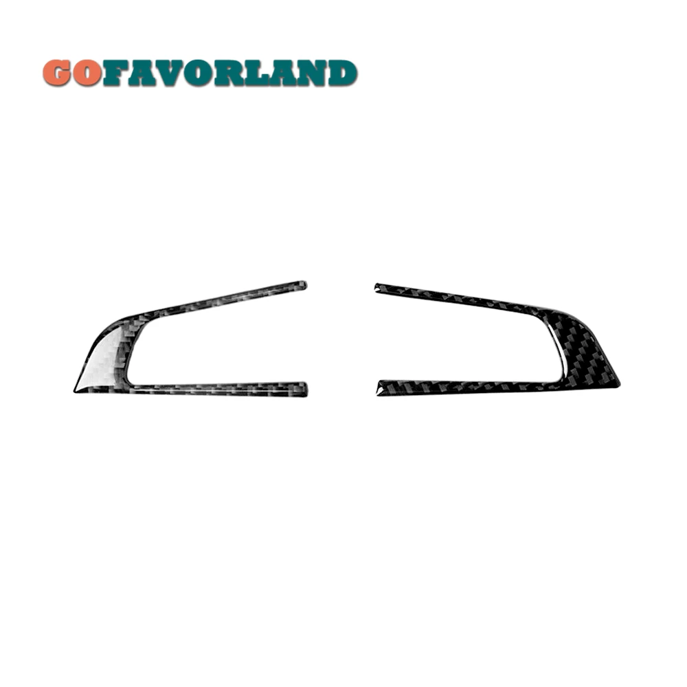 2 шт. автомобильные аксессуары ABS хромированная рамка рулевого колеса отделка