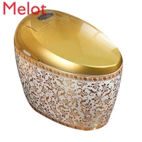 bathroom golden sanitary diamond gold toilet smart toilet regal private customized global limited intelligent electric toilet