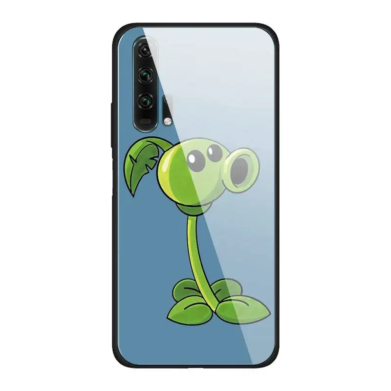 

Plant Zombie Game PVZ Glass Phone Case Fundas for Huawei P20 Pro P30 Lite Mate 9 10 20 Pro Nova 3i 5 3E Cover Accessories