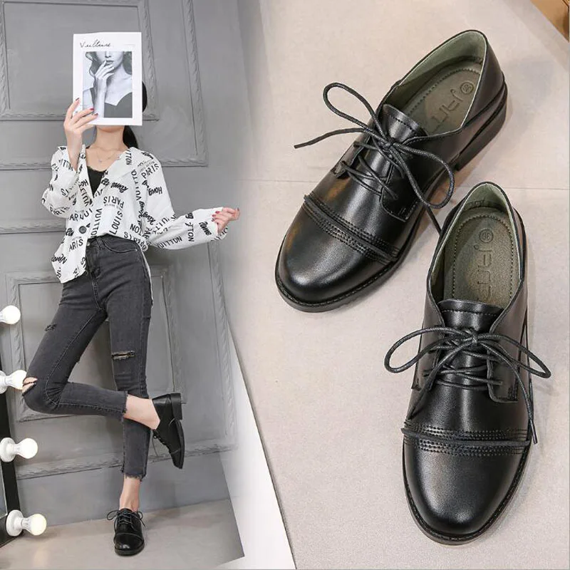 

New Women Shoes Loafers Genuine Leather Women Slip On Women's Loafers Spring Female Moccasins Shoes Plus Size