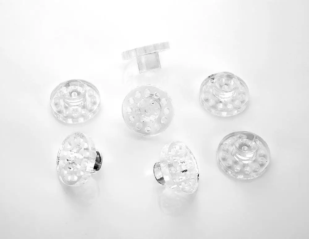 SPS phyto plus кораллы фрагмент стойки Кронштейн отверстие аквариума рыбы риф коралловый бак SPS LPS выращивание база стенд - Цвет: Replace base 10pcs