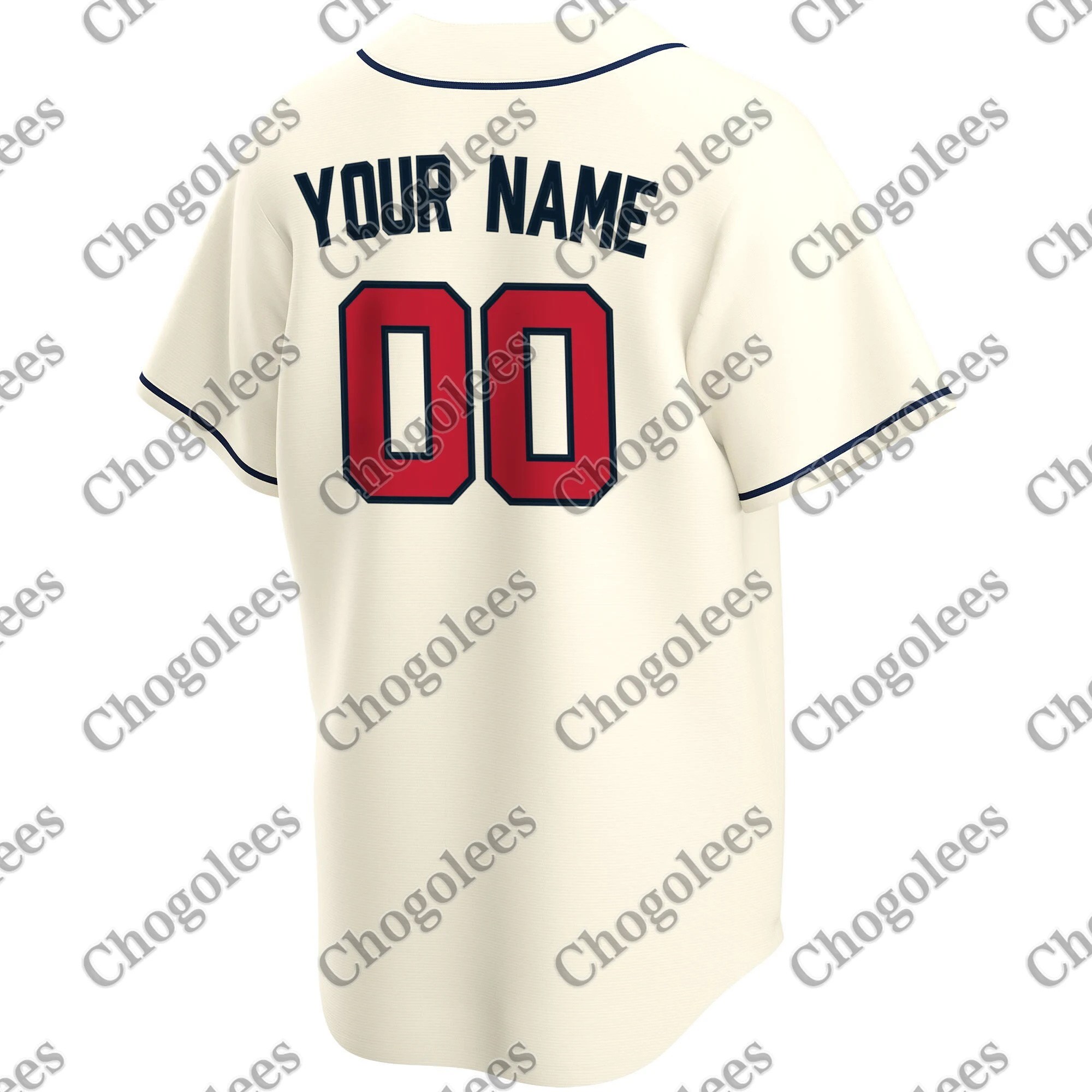 

Baseball Jersey Atlanta Alternate 2020 Custom Jersey - Cream