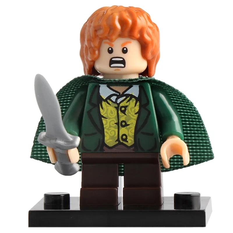 LegoING Властелин колец миниатюрный Elrond Galadriel Playmobil строительные блоки Фигурки