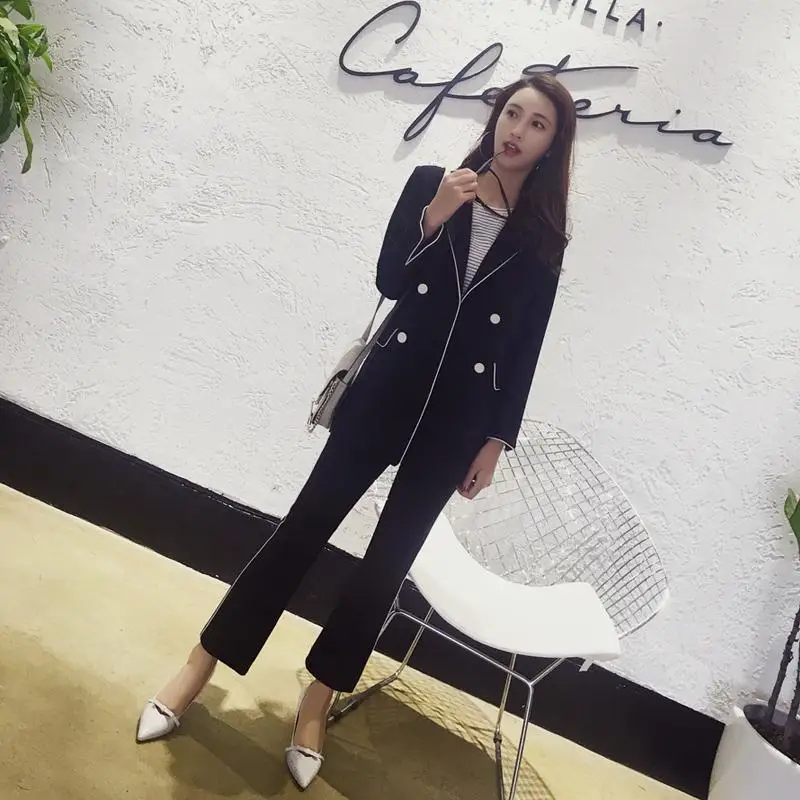 Летняя новая мода тонкая Деловая одежда элегантная женская офисная куртка
