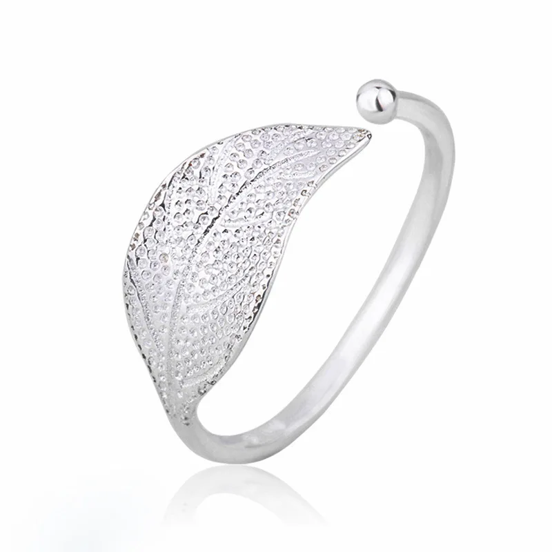 

Обручальное кольцо с листьями оливковой веткой, женские кольца, регулируемые женские кольца, очаровательное кольцо, модные ювелирные издел...