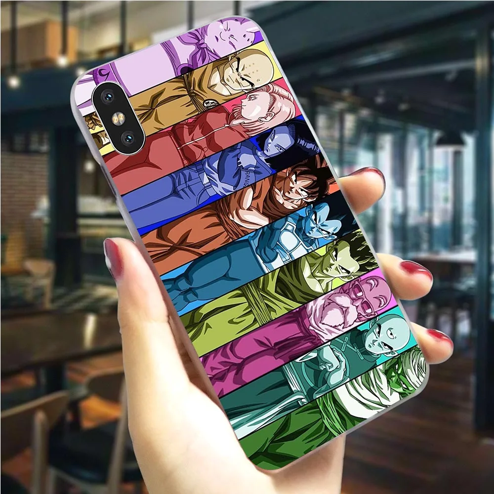 K2517101 Тонкий чехол для телефона Dragon Ball Z чехол для iPhone 7 Plus 5 5S SE 6 6 S/6 6S Plus 7 8/8 Plus X XS XR Xs Max, Жесткий Чехол - Цвет: K2517101