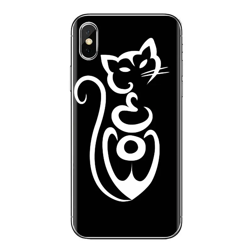 Модный фирменный прозрачный чехол из ТПУ для девочек с животными кошками huawei mate