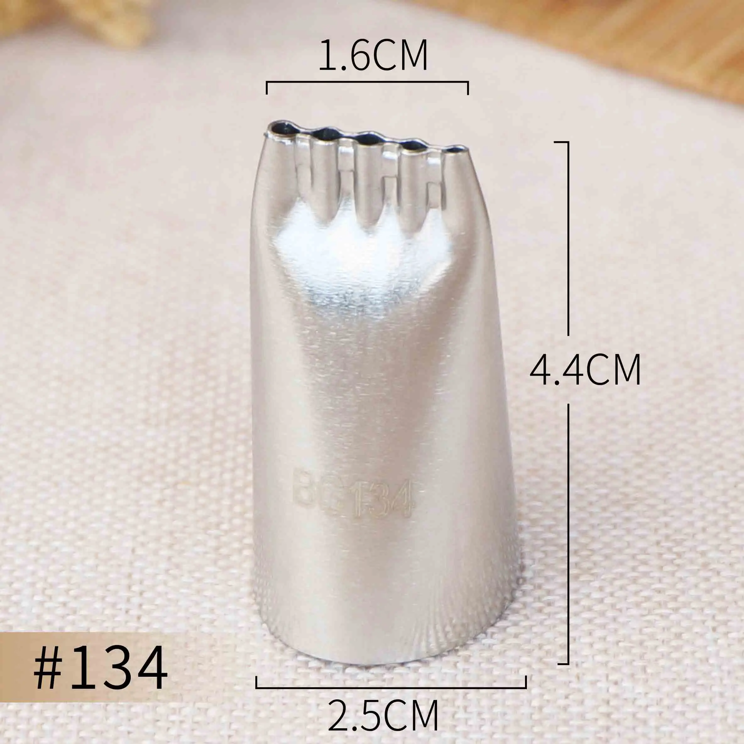 Насадки для украшения торта #134 бесшовные меха травы кондитерские инструменты |