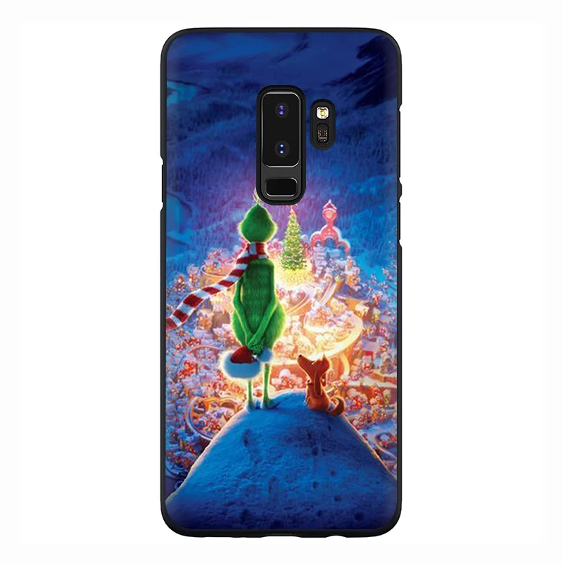 B9 EWAU Монстр Гринч силиконовый чехол для телефона для Samsung Galaxy S6 S7 край S8 S9 S10 плюс S10e Note 8, 9, 10, M10 20 30 40 - Цвет: B9