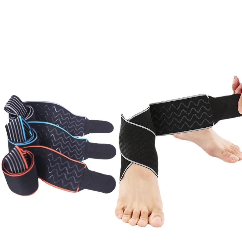 

1 Bandage Wound Sports Ankle Support Basketball Running Ankle Support Sprain Prevention Silicone Non-slip Support Ankle Support