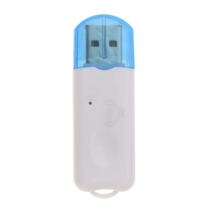 

Portable USB Bluetooth Stereo Music Receiver Wireless Audio Adapter Dongle Kit Built In Microphone For Speaker For Phone Car