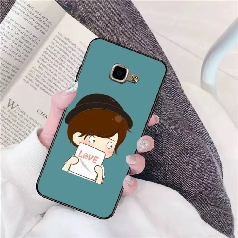

LJHYDFCNB Couple Pictures Phone Case For Samsung A 9 10 20 30 40 M20 S 30 31 J5 6 7 Plus