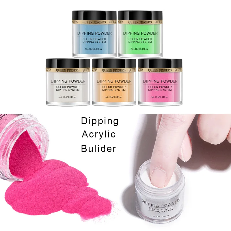 1 баночка для декора ногтей светящаяся окунающая пудра красота акриловый блеск