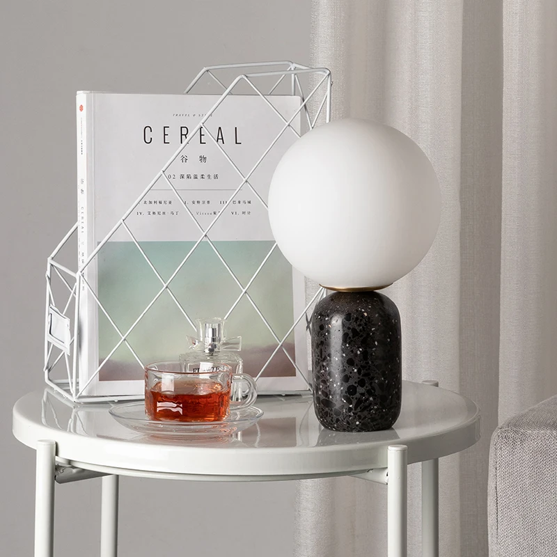 L&aacute;mpara de mesita de noche para dormitorio, decoraci&oacute;n creativa n&oacute;rdica, personalizada, luz nocturna, tendencias de decoraci&oacute;n del hogar-2