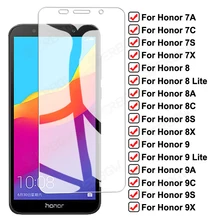 9H Anti-Burst Tempered Glass For Huawei Honor 7A 7C 7S 7X 8A 8C 8S 8X Screen Protector Film For hono
