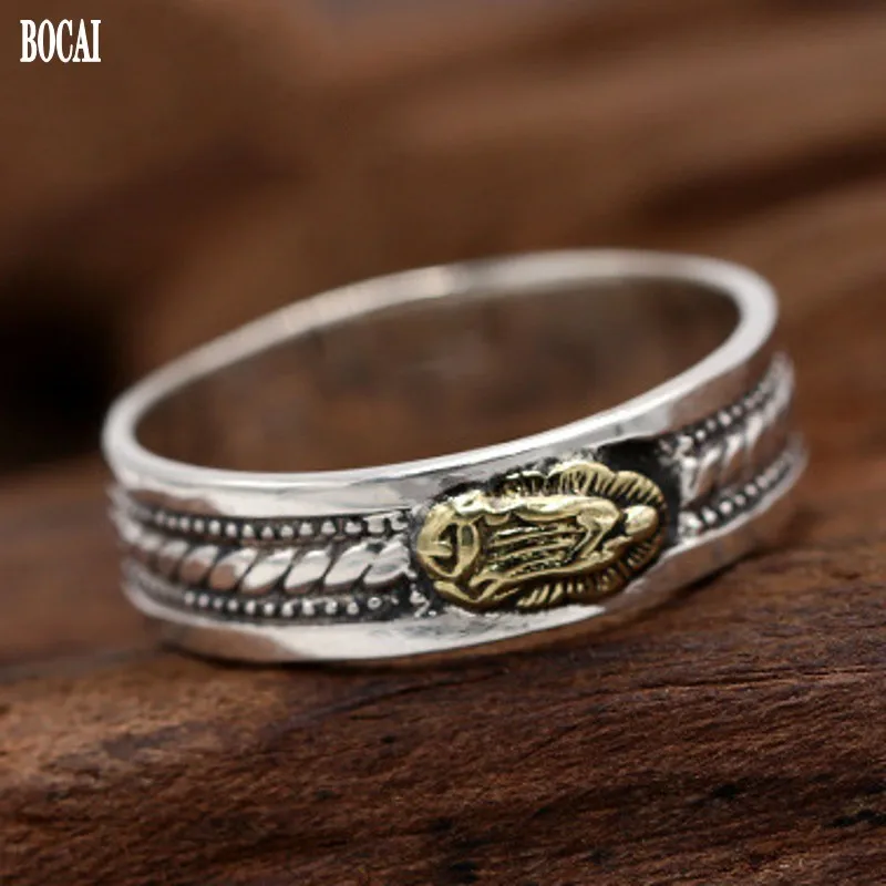 S925 винтажное ювелирное изделие из стерлингового серебра серебряное кольцо для