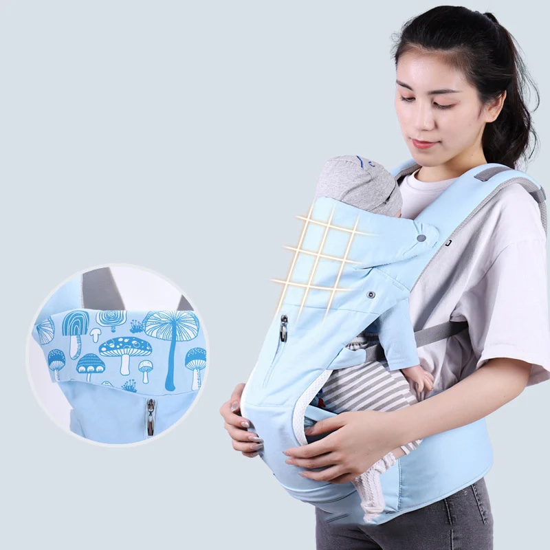 

Soft Structured Baby Carrier Sling For Newborns Kids Baby Holder Sling Wrap Backpacks Kangaroo Hip Gear Children Travel Seat