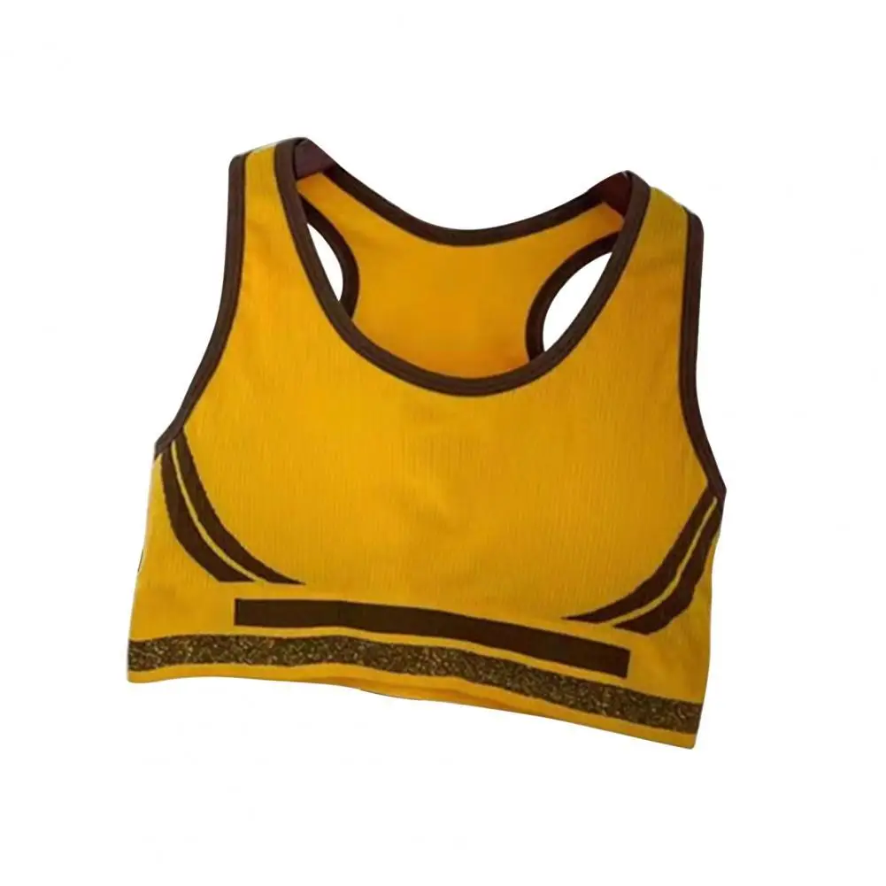 

Sport Bra Skin-friendly Removeable Pad Nylon Women Fitness Yoga Underwear Padded Wirefree Women Fitness Bra for Yoga