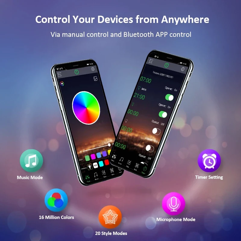 USB светодиодные ленты Bluetooth-совместимая с 5050 RGB светодиодная Фреска
