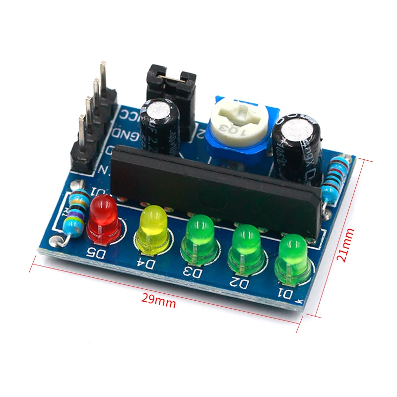 KA2284 индикатор уровня питания заряда Профессиональный модуль индикатора звука |