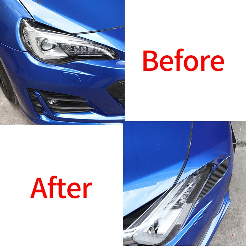 For Toyota 86 Subaru BRZ 2016-2020 Car Headlights Eyebrow Eyelid Trim Cover Sticker Refitting Styling | Автомобили и мотоциклы