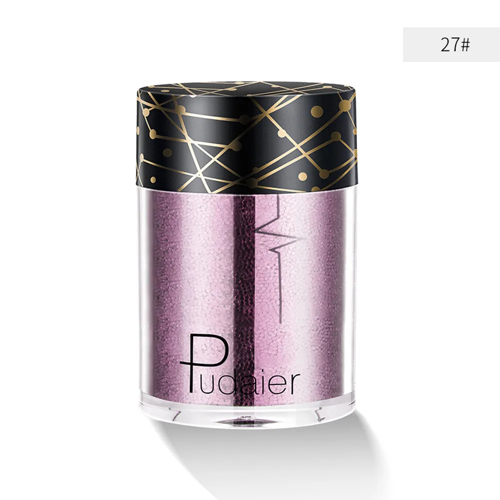 Pudaier матовые тени для век Палитра стойкие блестящие мерцающие зеркальные