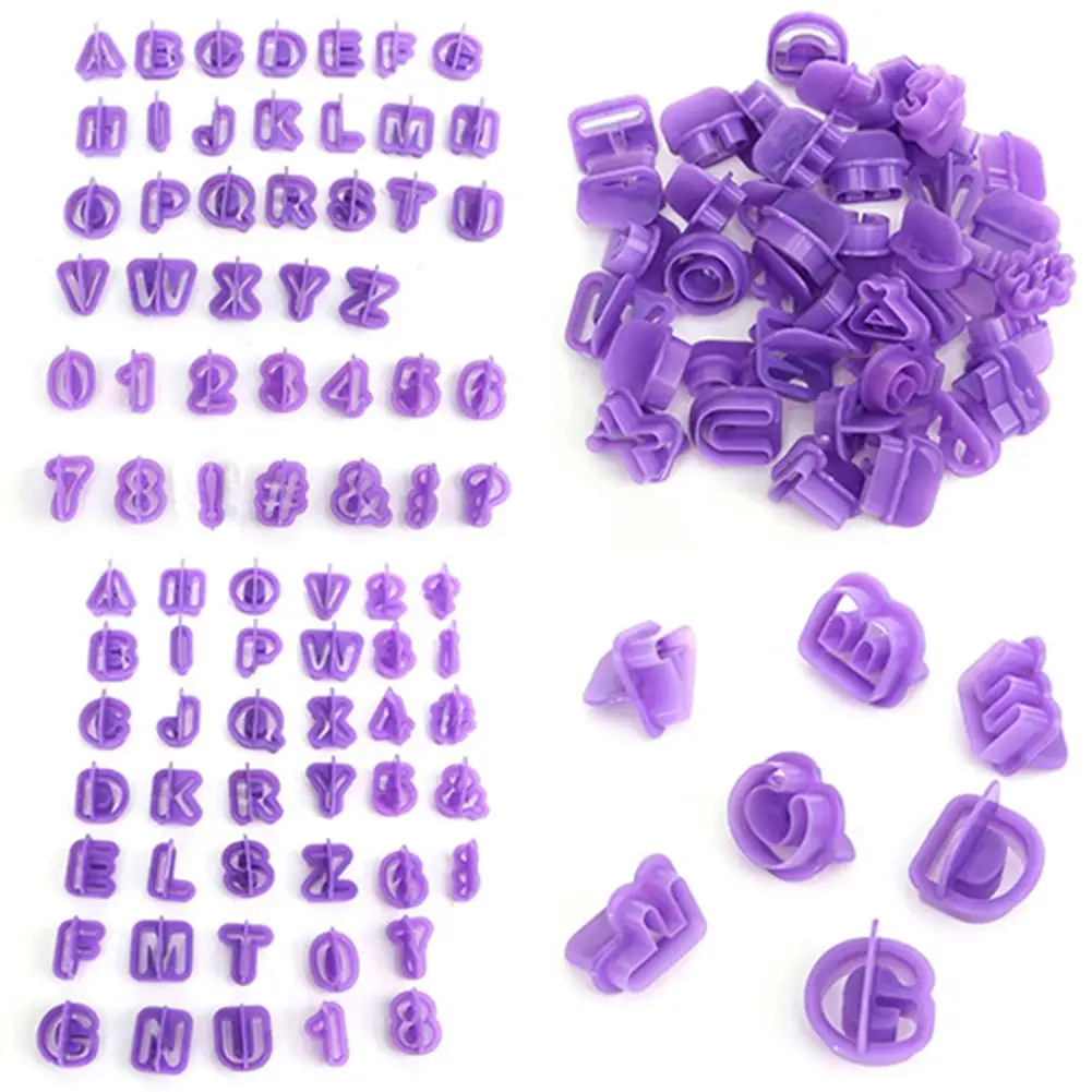 

HOT SALESï¼ï¼ï¼New Arrival 40 Pcs Icing Cutter Mold Alphabet Letter Fondant Cake DIY Decorating Mould Set Wholesale Dropshipping