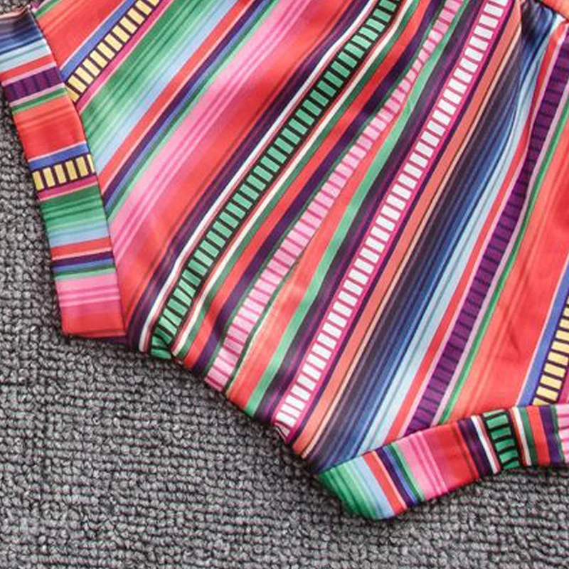 Menoea 0-5Y Children's Sets New Summer Style Girl Cute Clothes Toddler Baby Yellow Top Striped Pants Outfits Girls Clothing 2Pcs | Детская