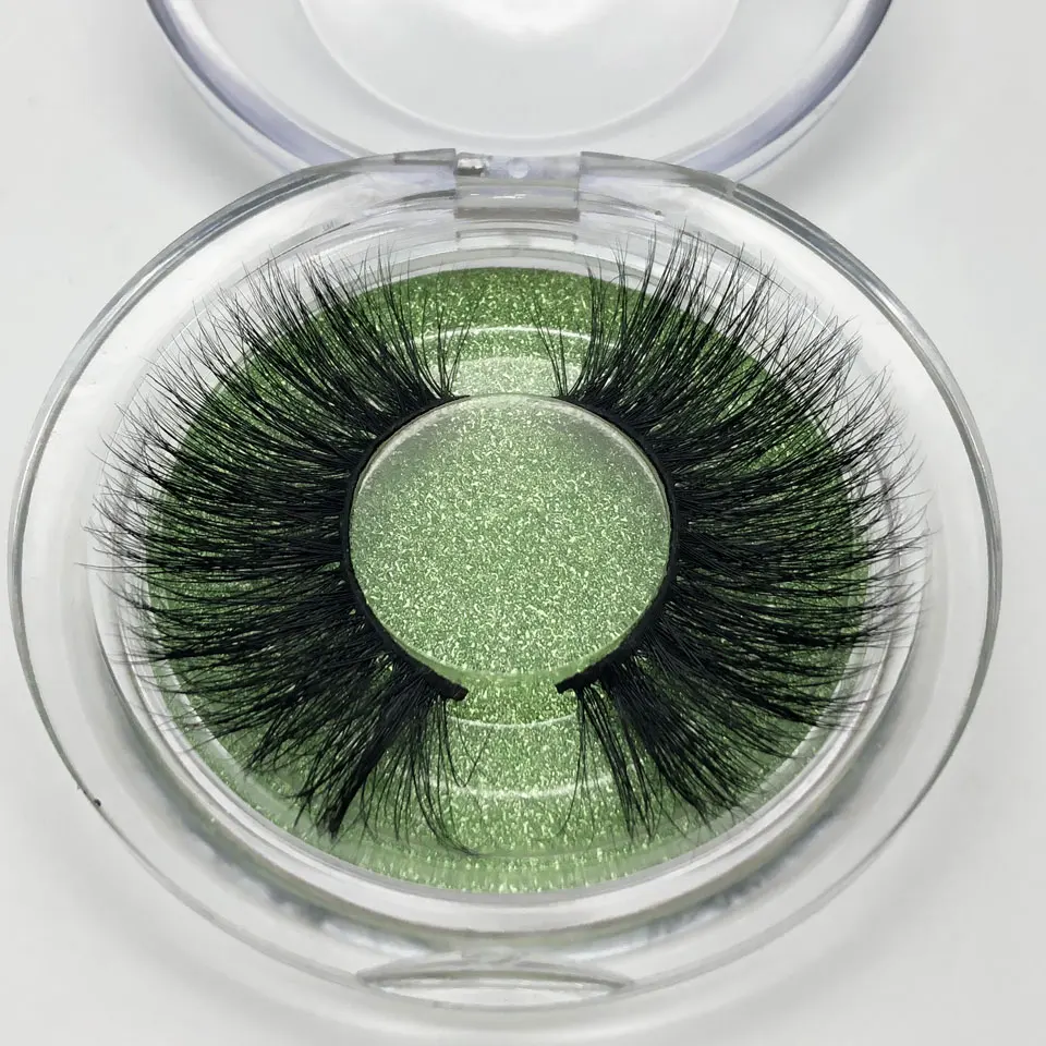 Накладные ресницы Makp up 3D норковые полная полоса 25 мм 100% безжалостные ручной