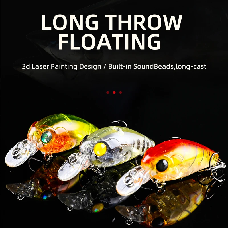 5 шт./лот горячая модель Горячая Распродажа рыболовные приманки bear king 35 мм/3 г