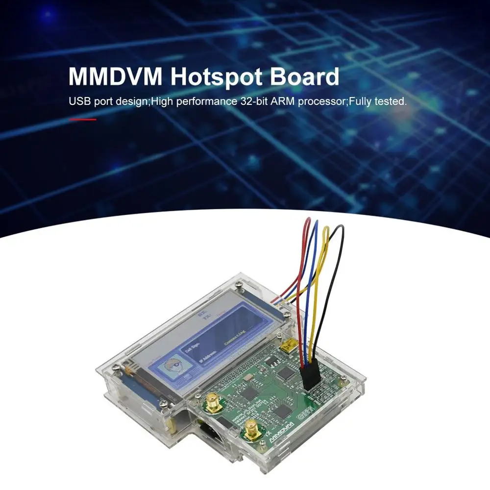 USB дуплексная MMDVM точка доступа поддержка P25 DMR ycf NXDN Pi zero + 2 шт антенна 3 "ЖК-экран