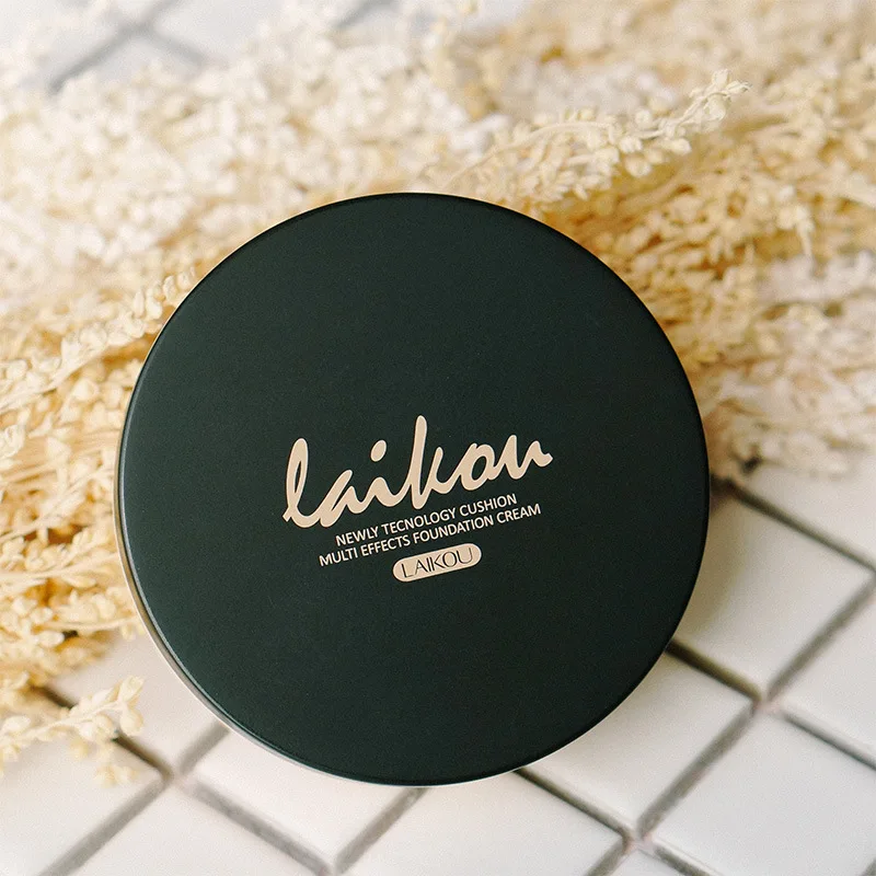 15g+15g Air Cushion Foundation Cream Moisturizing Hide Pores Freckles Acne Makeup Mark Even Skin Tone Face Cosmetic |