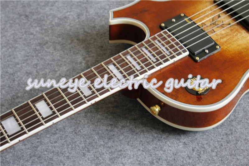 Suneye Custom электрическая гитара Золотое оборудование DIY Набор для гитары из