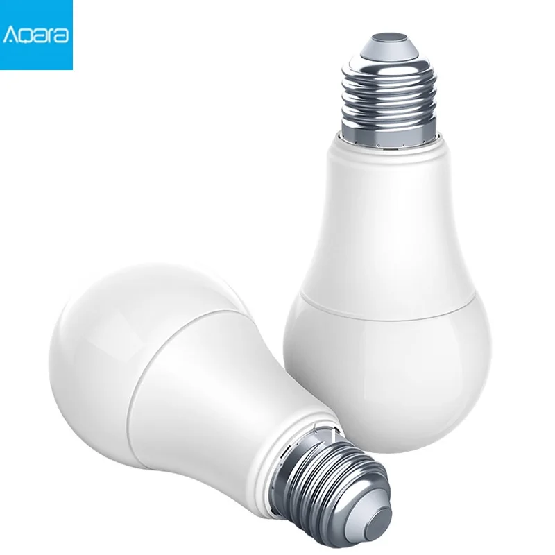 Умная Светодиодная лампа Aqara Zigbee 9 Вт E27 2700K 6500K белого цвета светодиодная лампочка