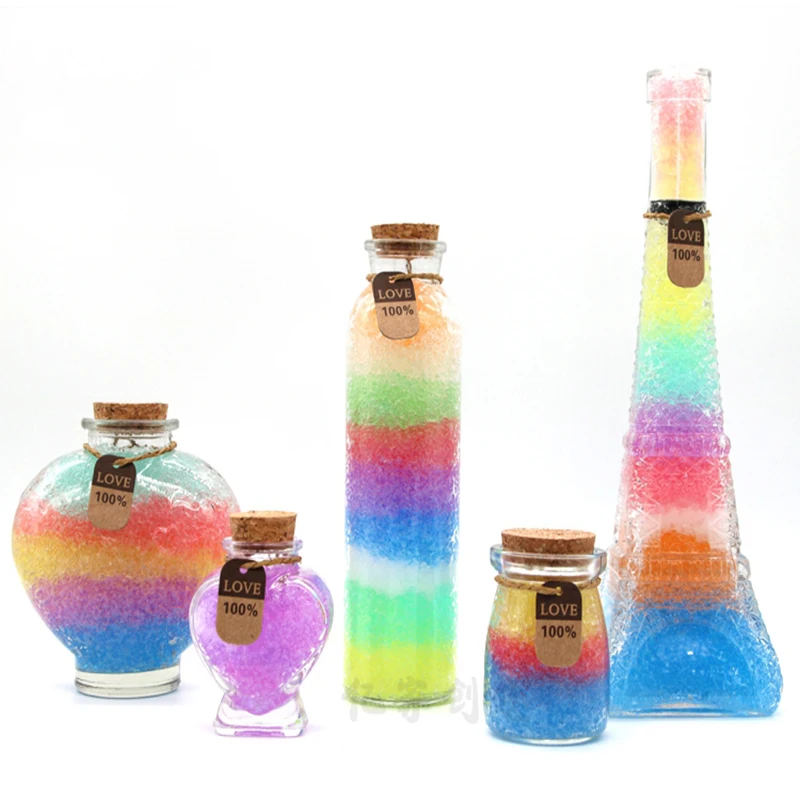 100 шт./пакет гидрогелевый гель для почвы с кристаллами детская игрушка водные