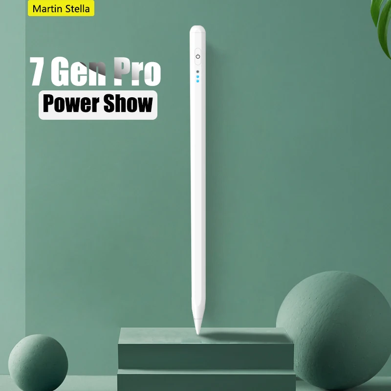 Power Show для Apple Pencil Ipad Pen 2 1 Pro 11 12 9 2020 2019 2018 стилус на Air 3 Mini 5 7 6 10 аксессуары|Стилусы
